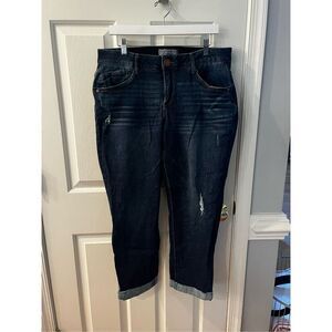Wit & Wisdom Distressed Ab Solution Jeans sz 16W EUC